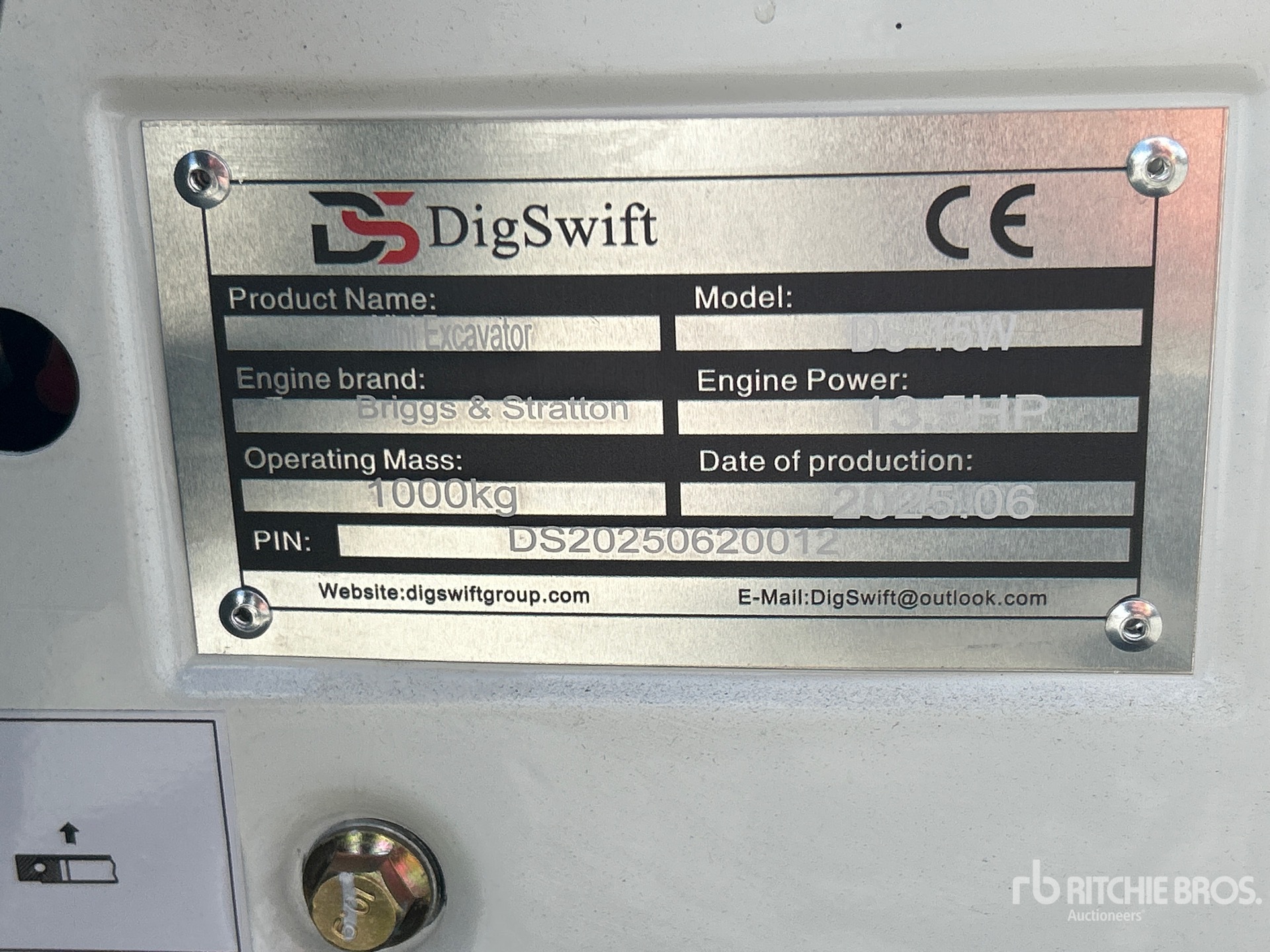 2025 DIG SWIFT DS-15W