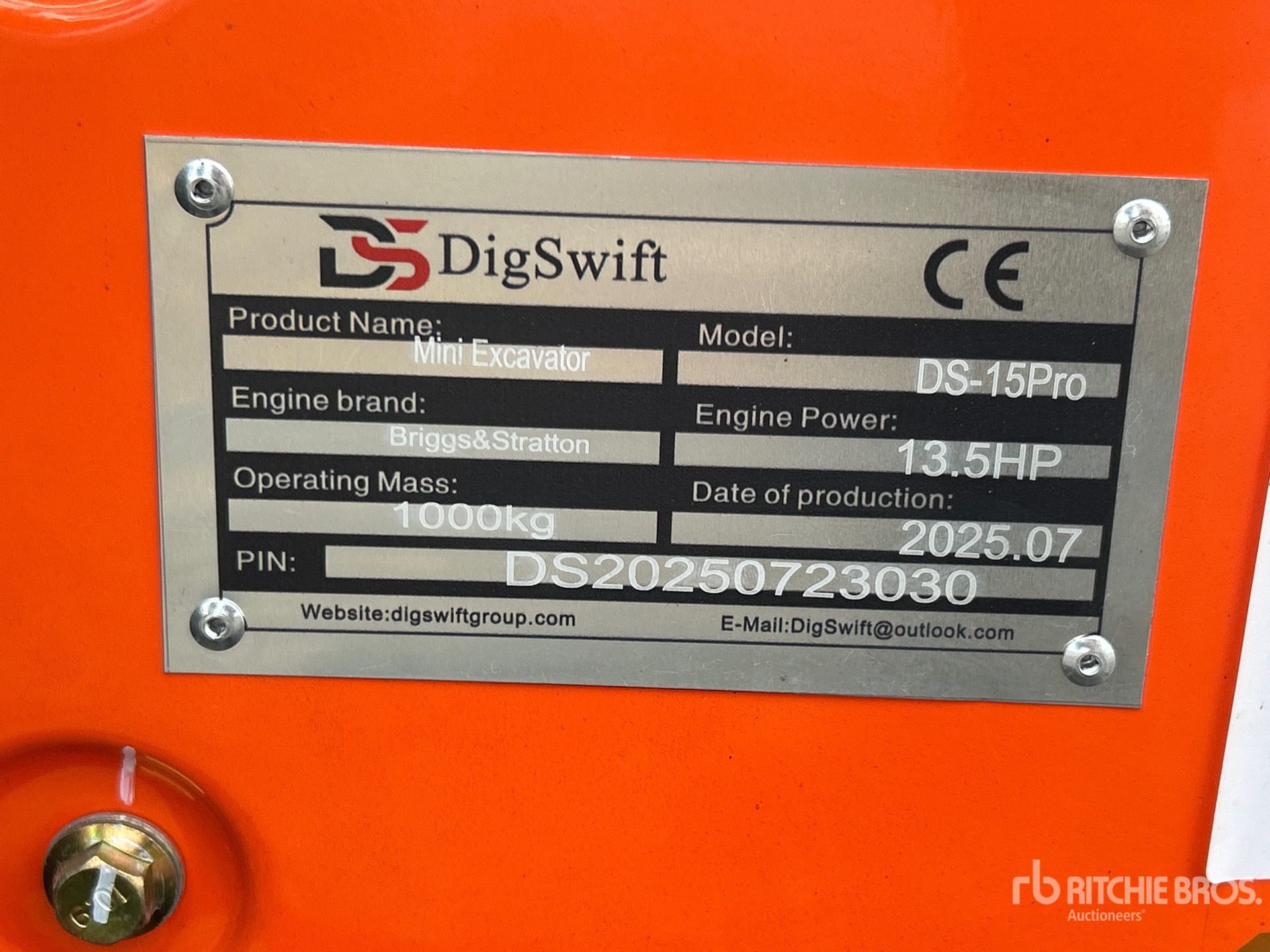 2025 DIG SWIFT DS-15PRO