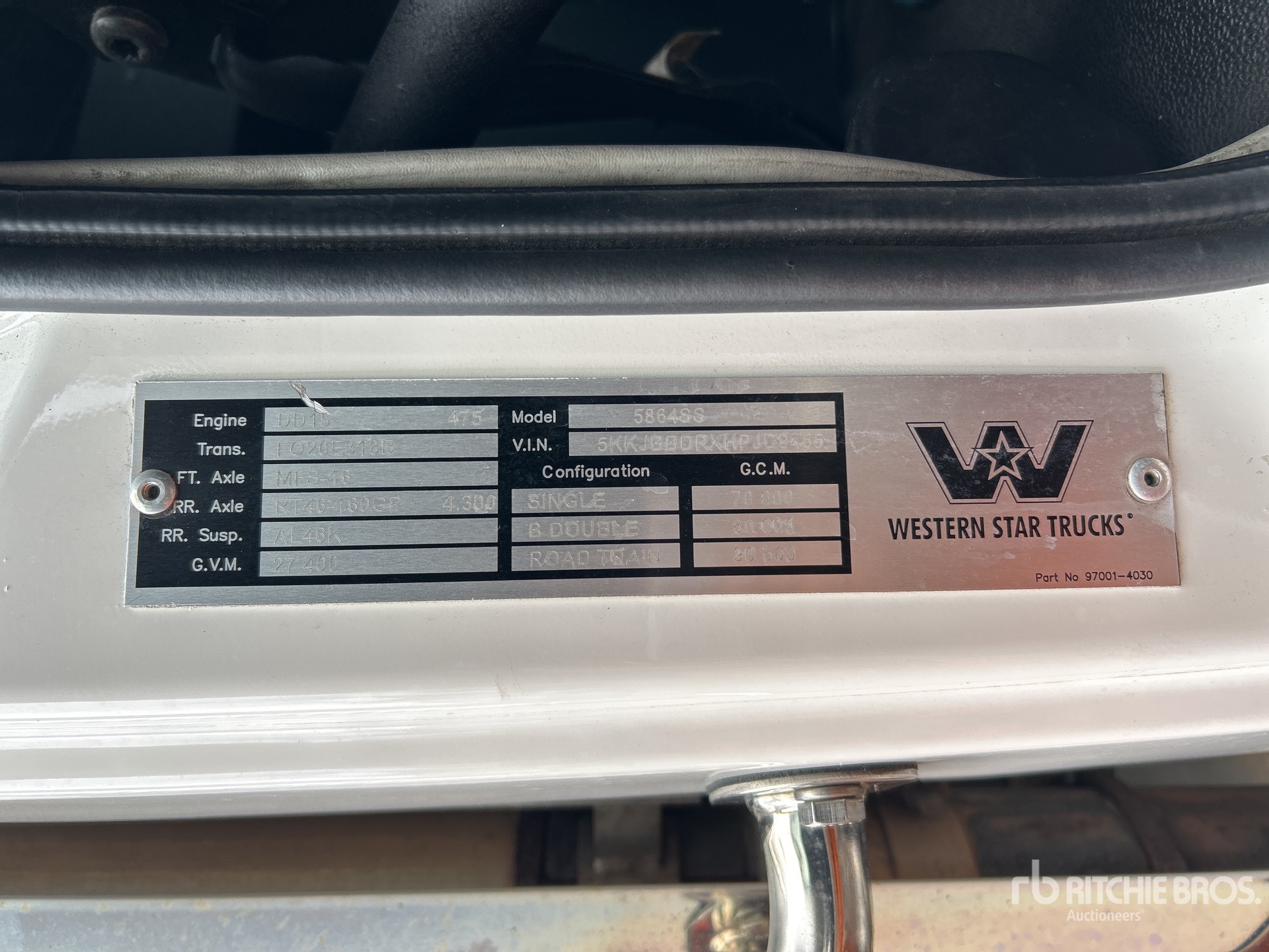 2017 Western Star 5864SS