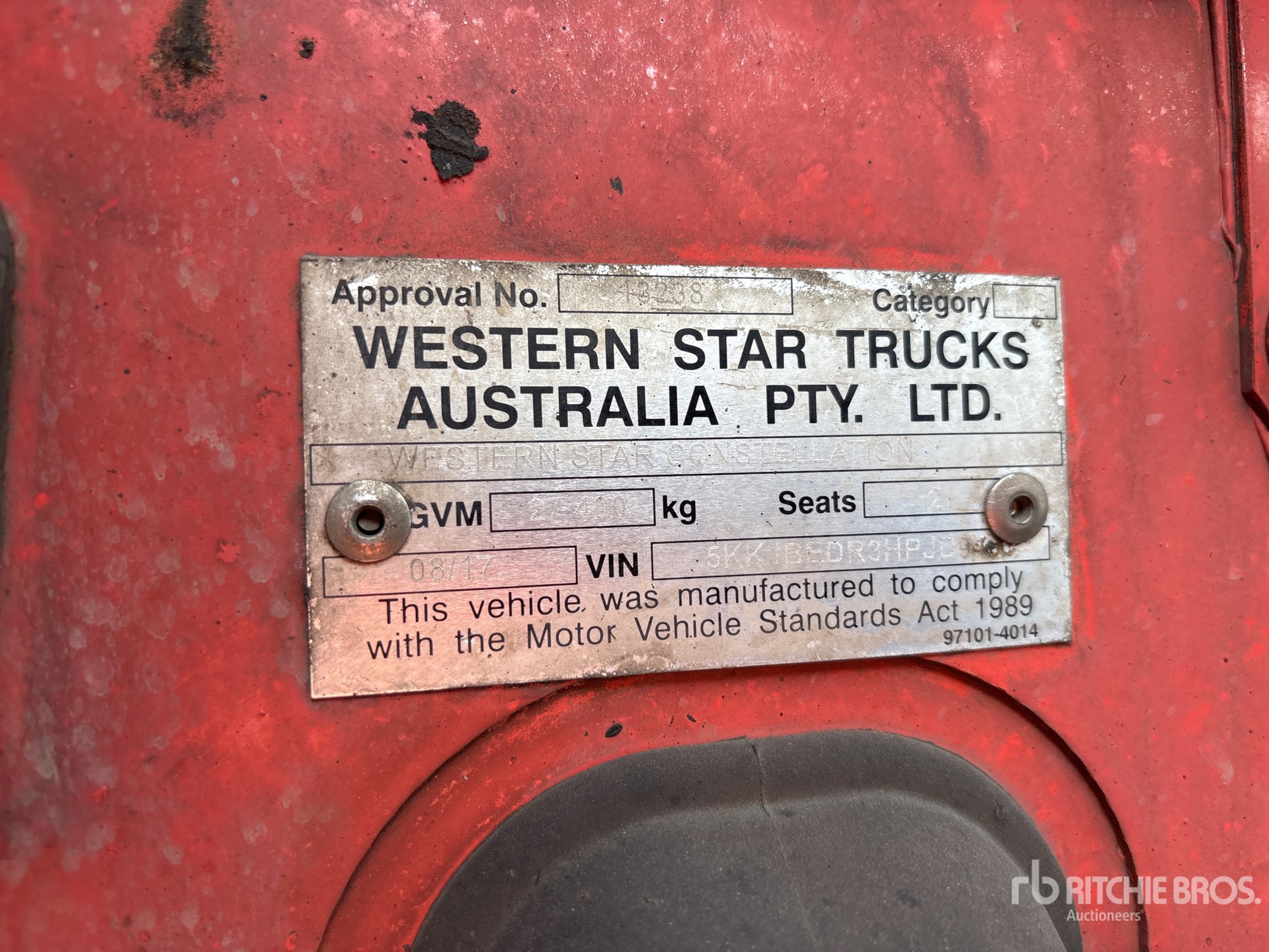 2017 Western Star 4864FXB