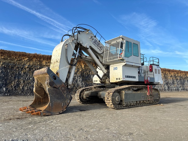 1991 Liebherr R994 Front Shovel