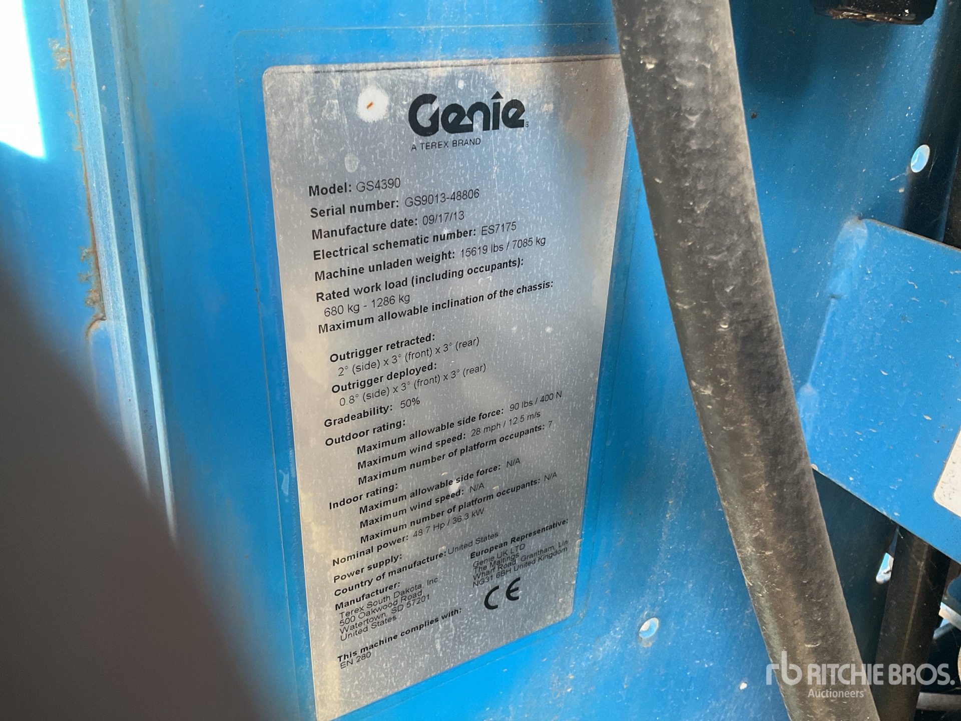 2013 Genie GS4390