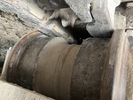 Undercarriage with Left Track Rollers