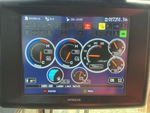 Control Station with Engine Oil Pressure