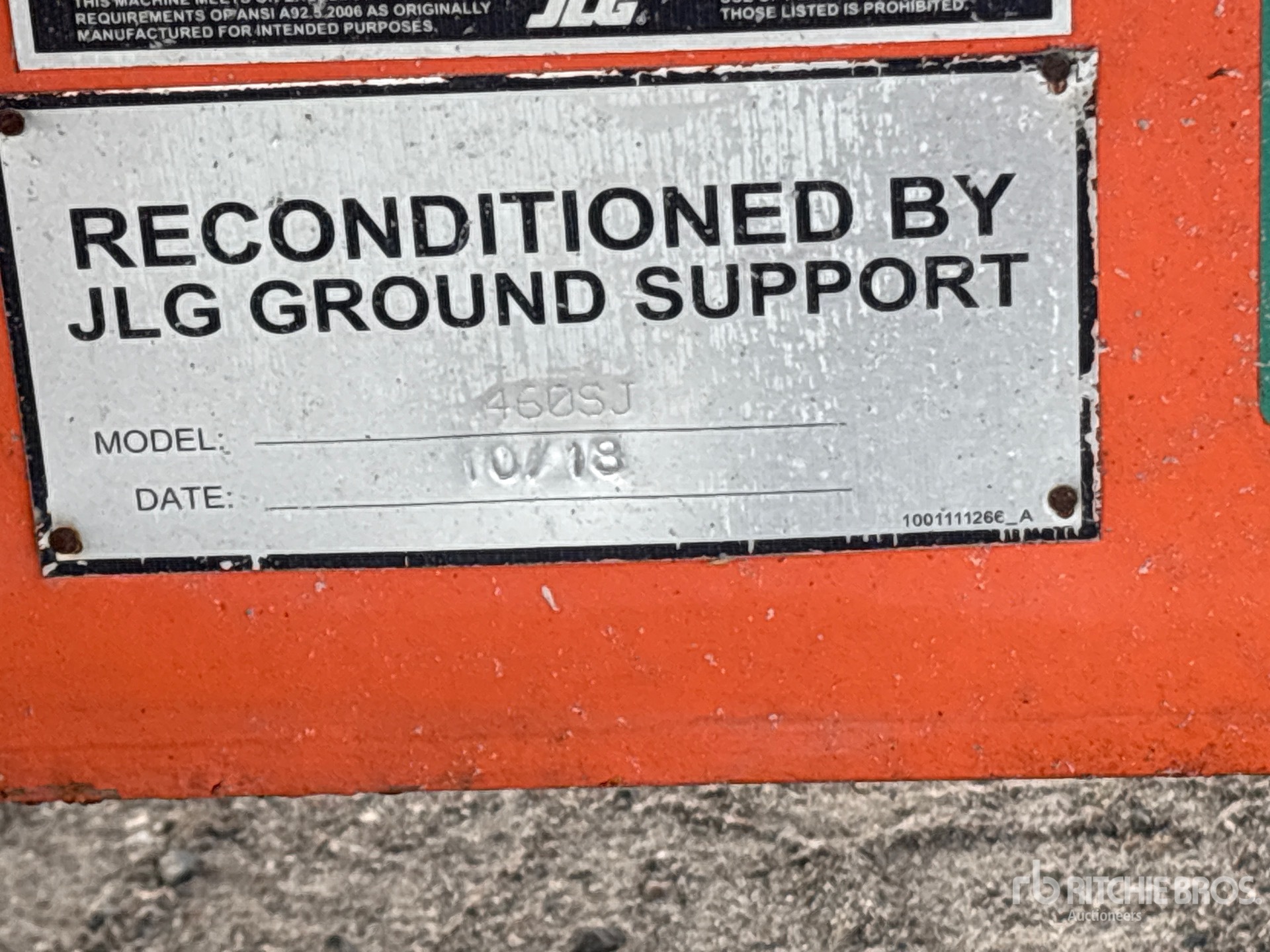 2007 JLG 460SJ