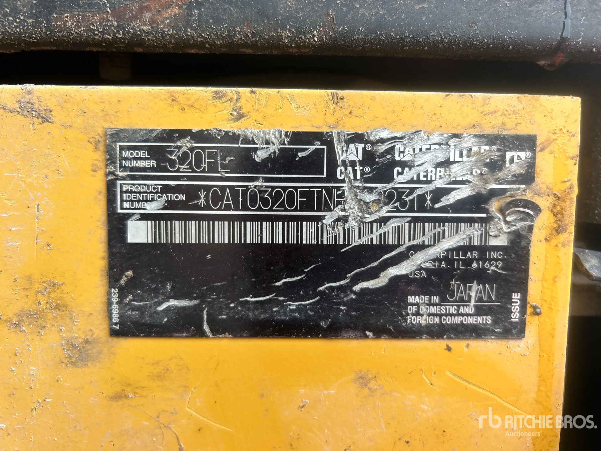 2017 Caterpillar 320F L