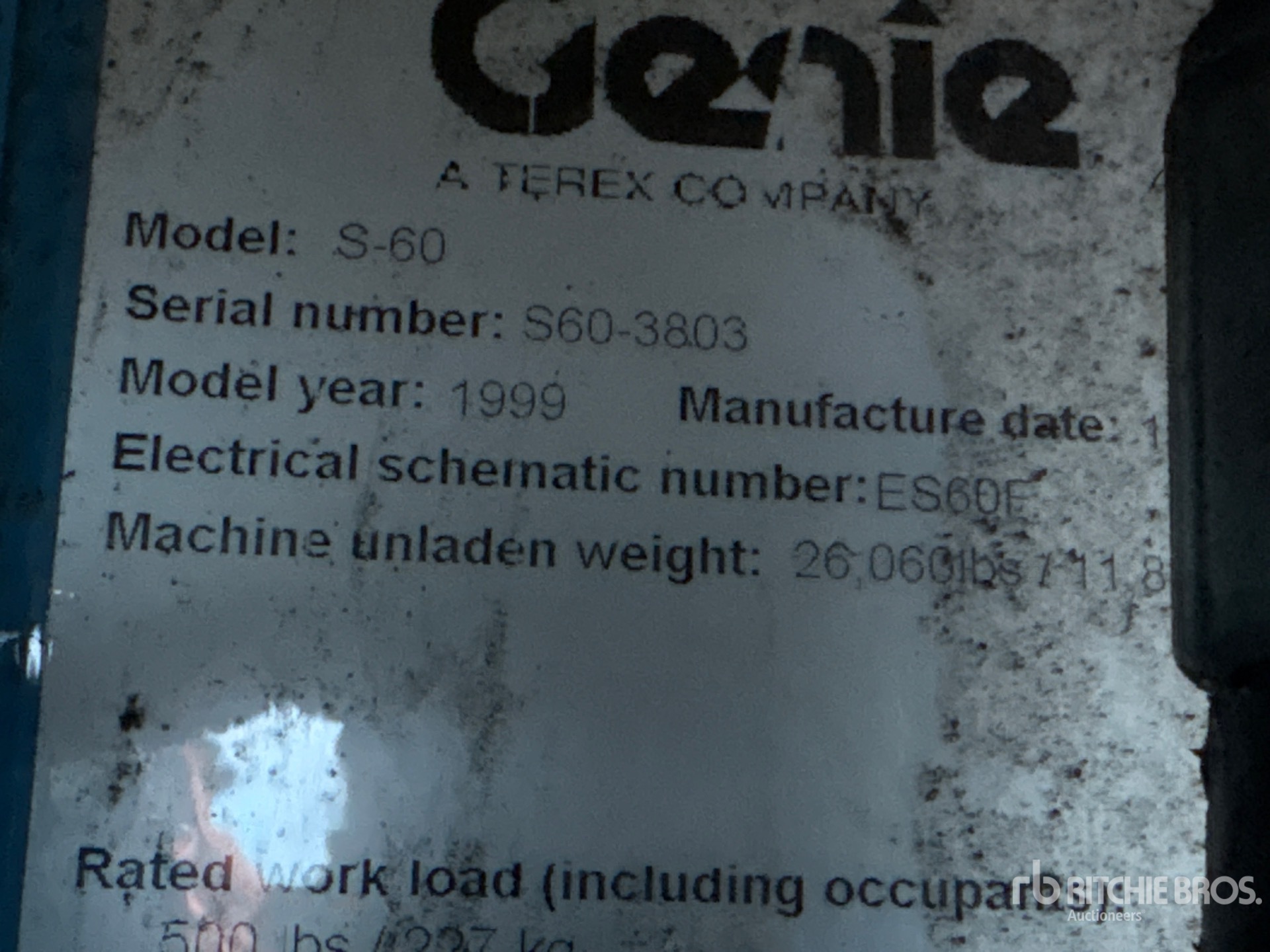 1999 Genie S60