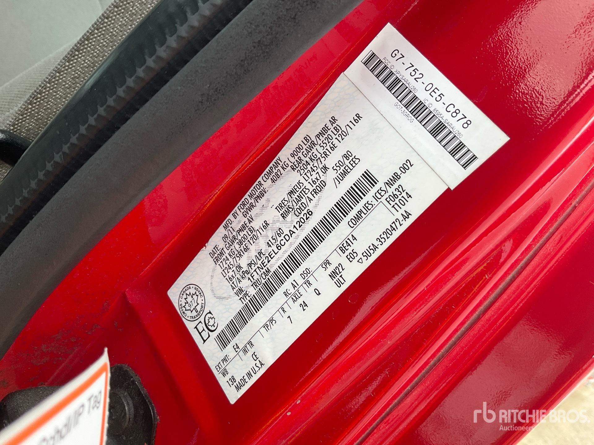 2012 Ford E-250