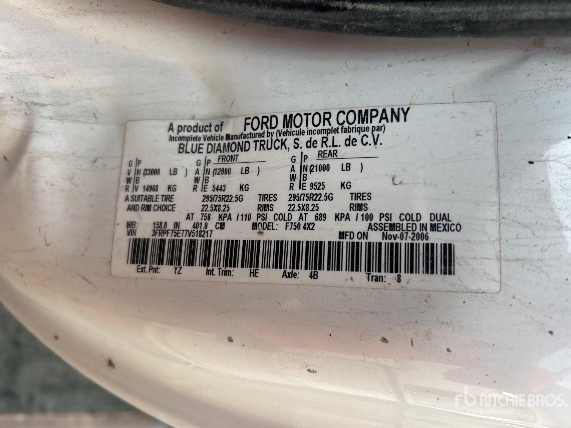 Photo of 2007 Ford F-750