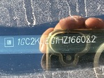 General Appearance with Frame Stamp Serial Number/VIN Photo