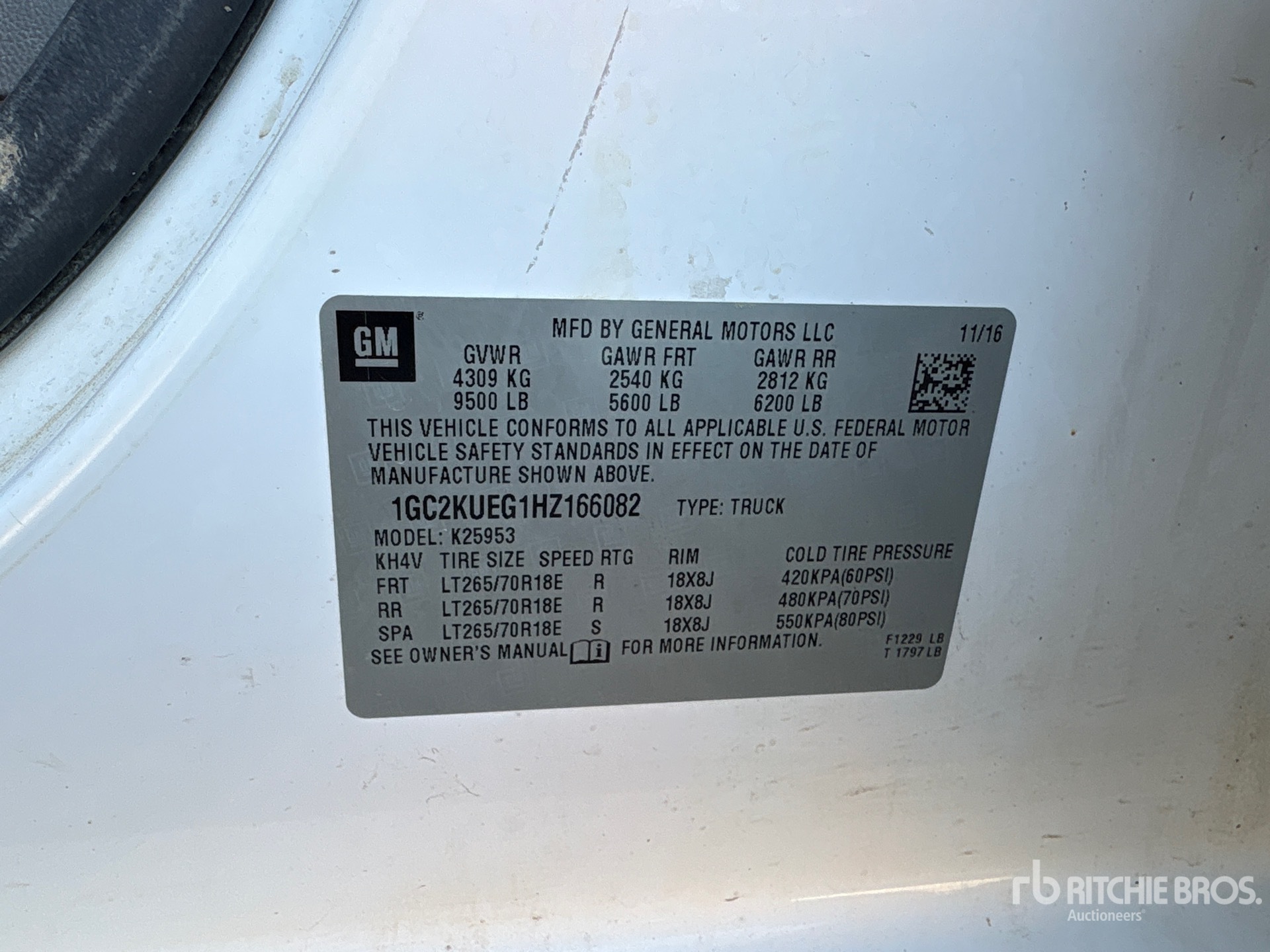 2017 Chevrolet SILVERADO 2500H