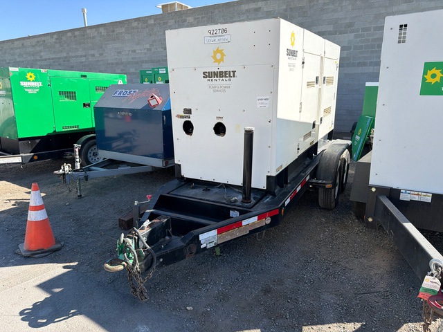 2016 Multiquip DCA-150SSJU4F 120 kW Mobile Generator Set