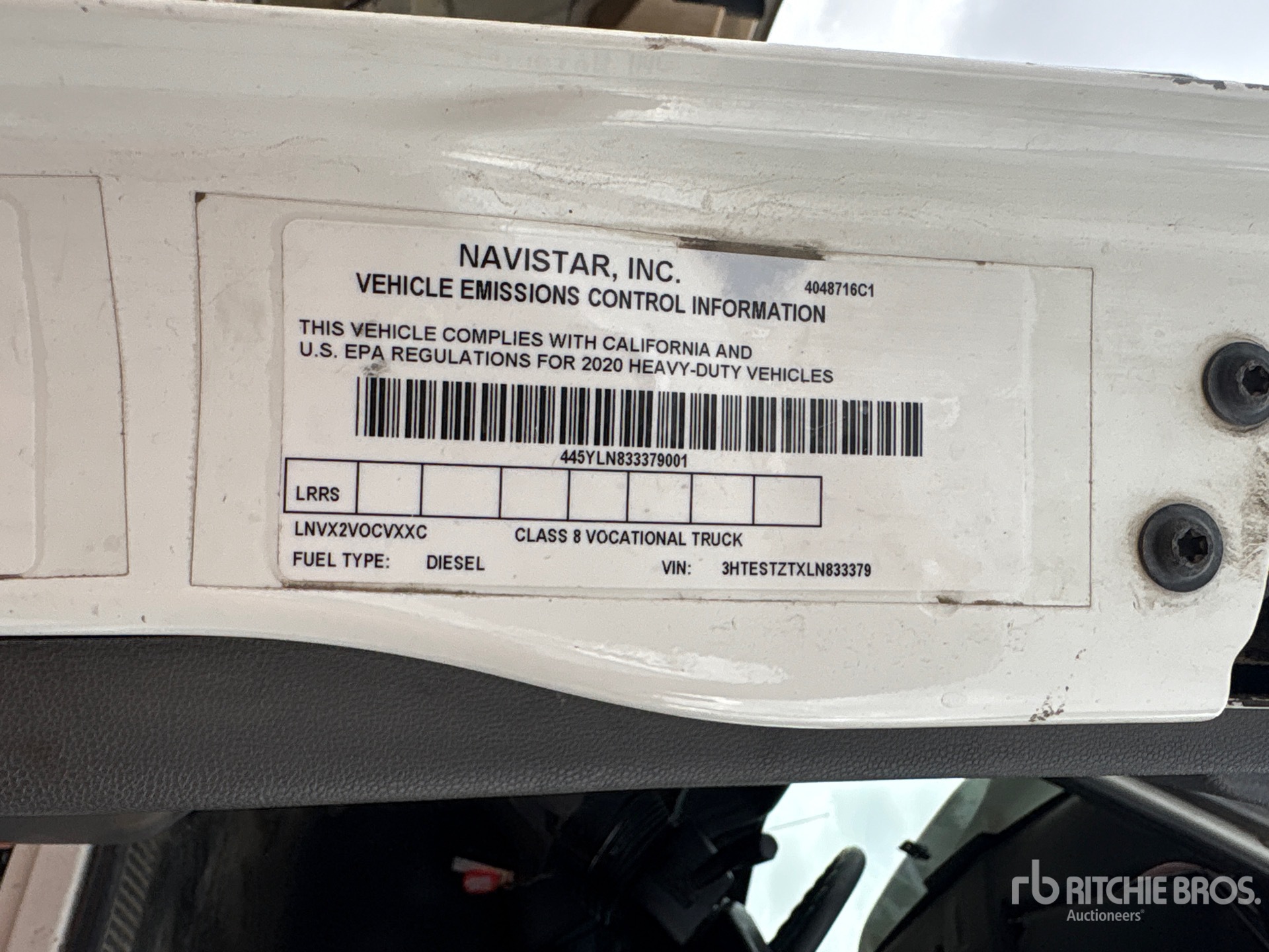 2020 International HV613