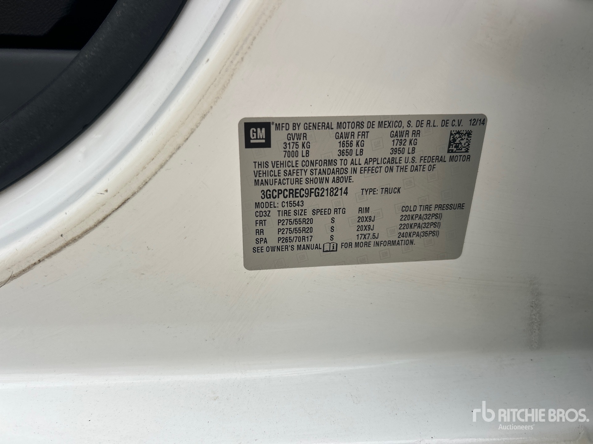 2015 Chevrolet Silverado 1500
