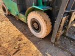 Chassis Lift with Right Front Tire