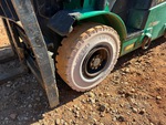Chassis Lift with Left Front Tire