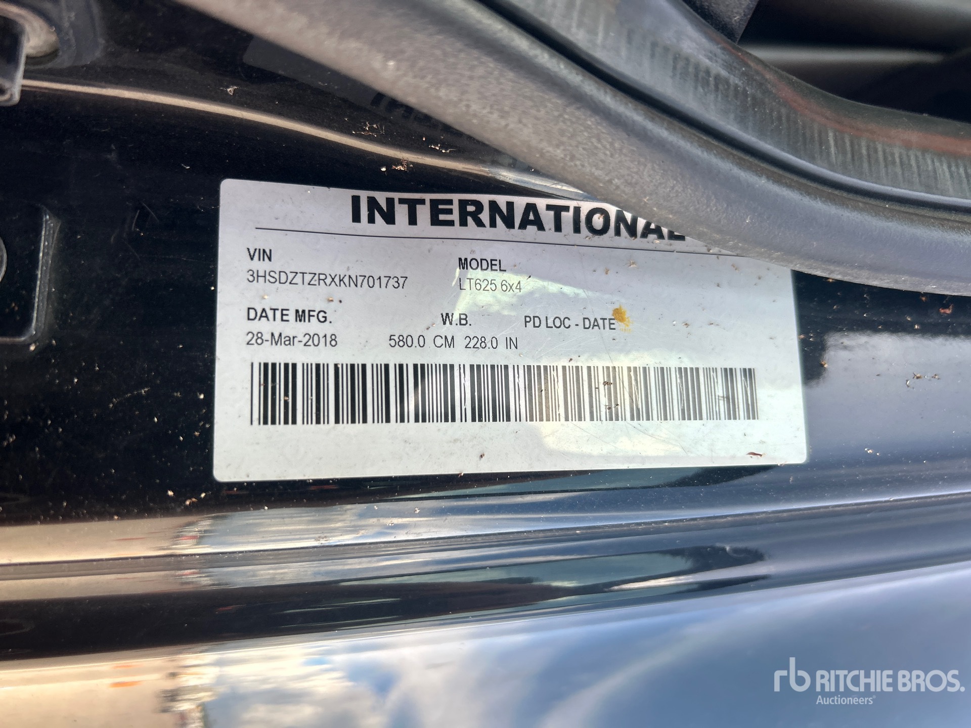 2019 International LT625