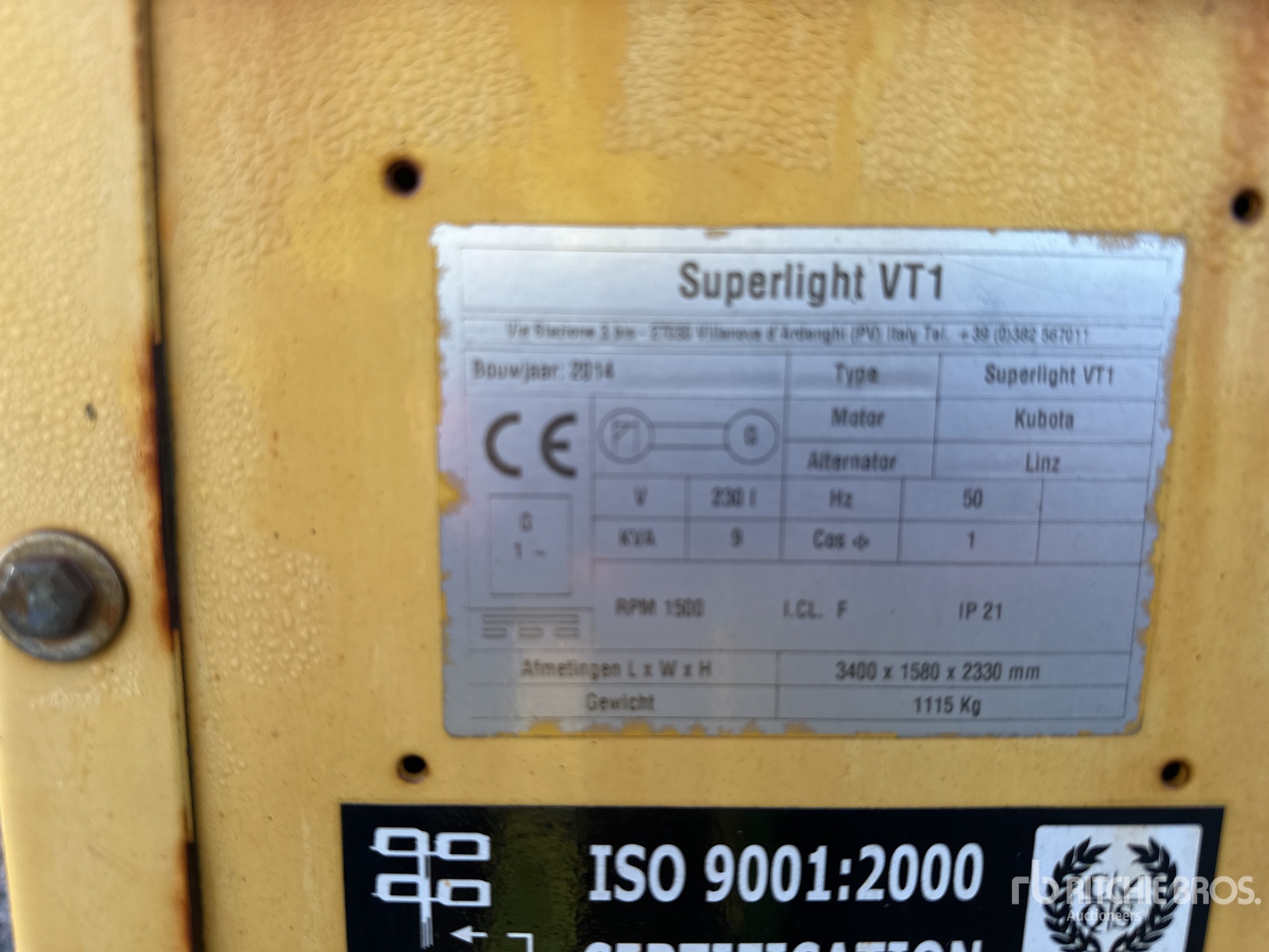 2014 Towerlight VT1