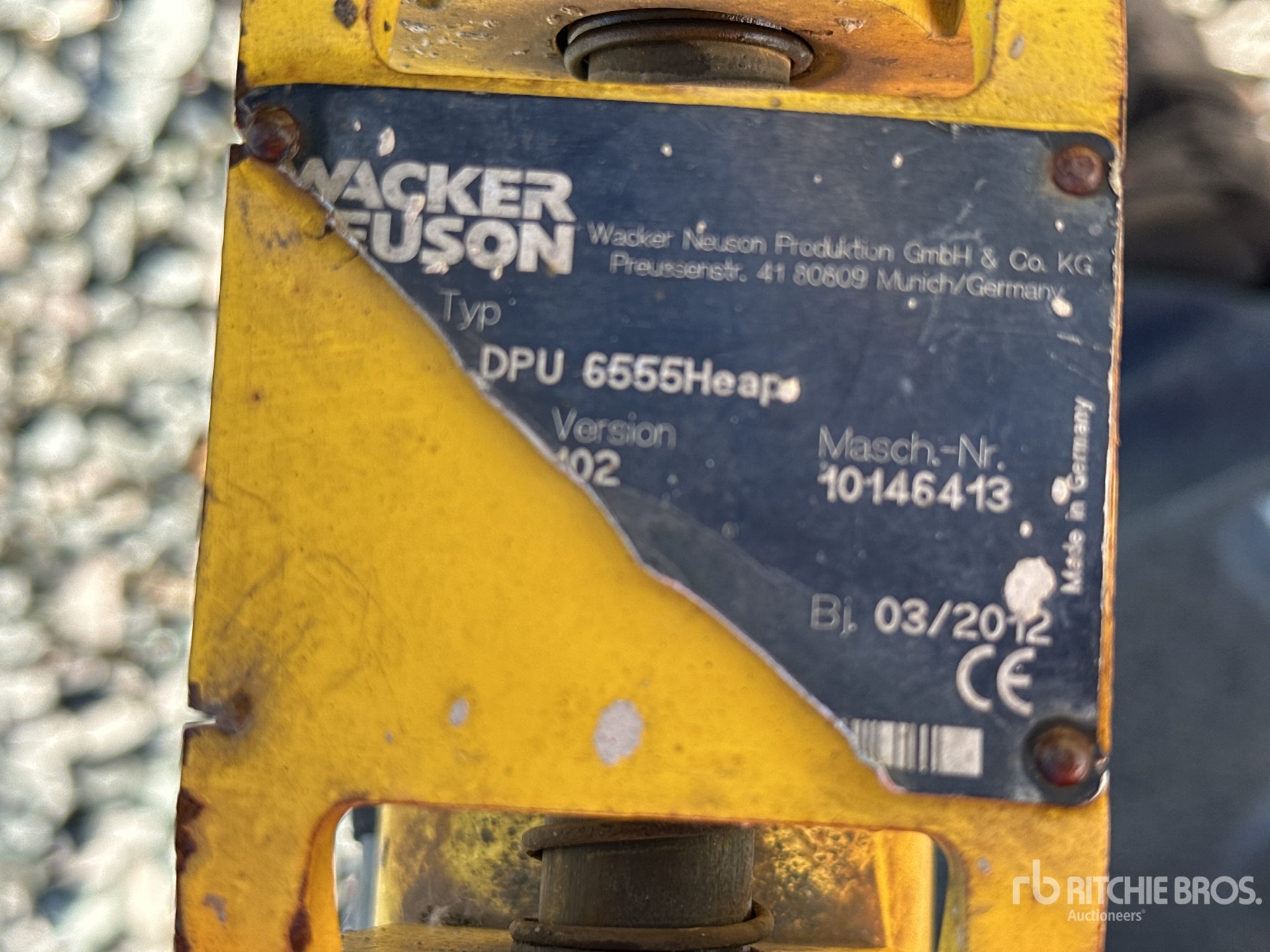 2012 Wacker Neuson DPU6555HEAP