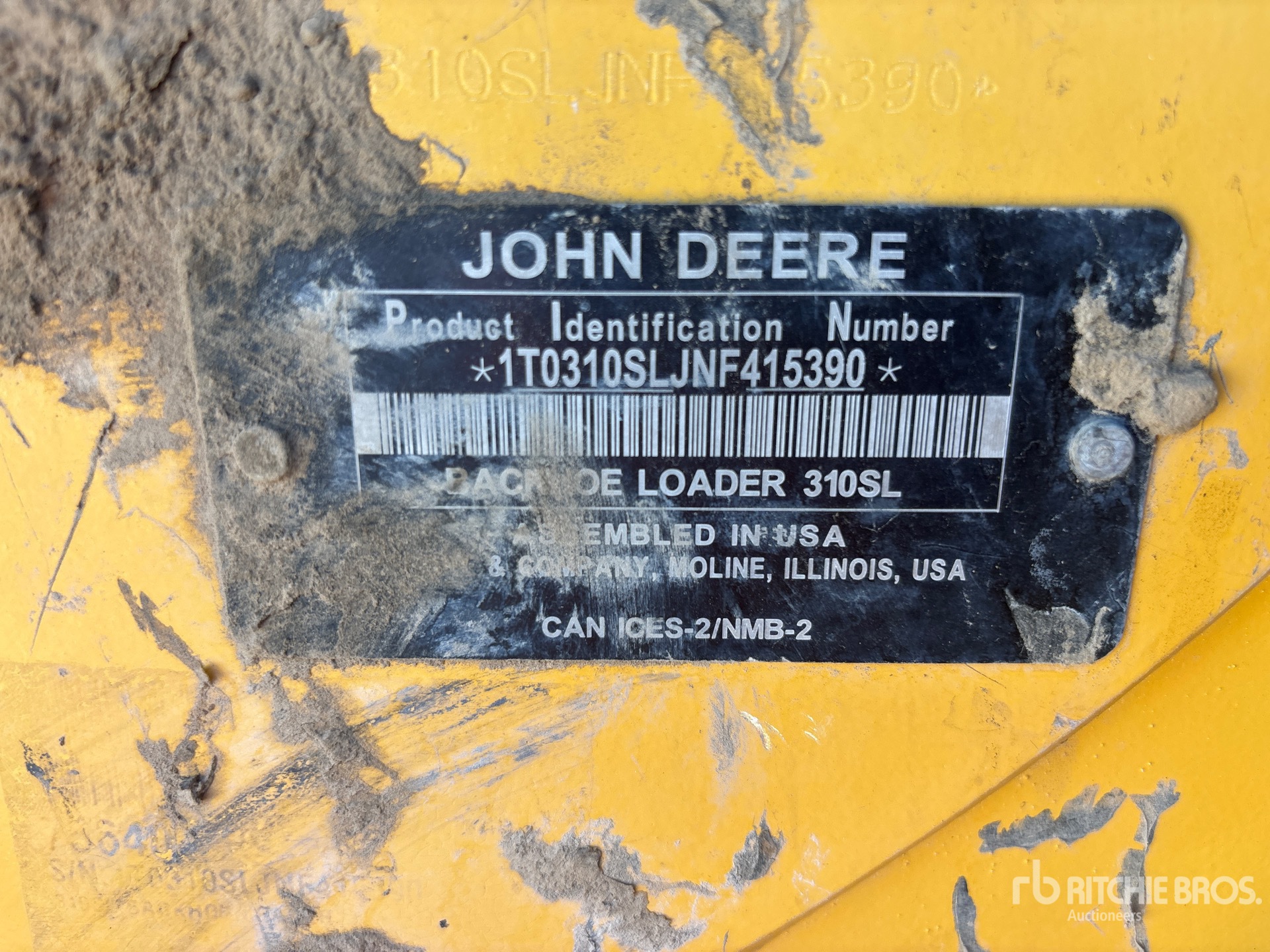 2022 John Deere 310SL