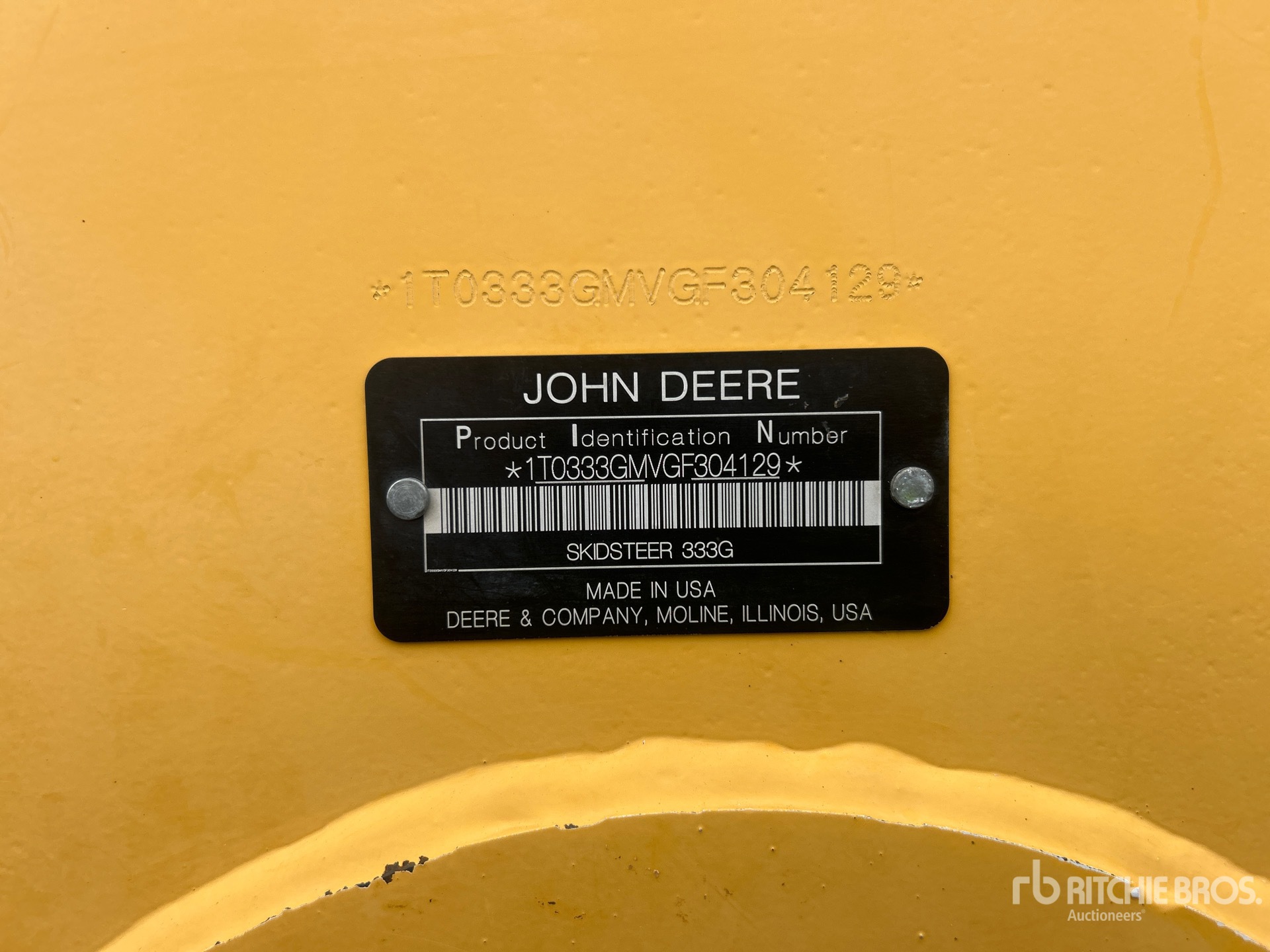 2016 John Deere 333G