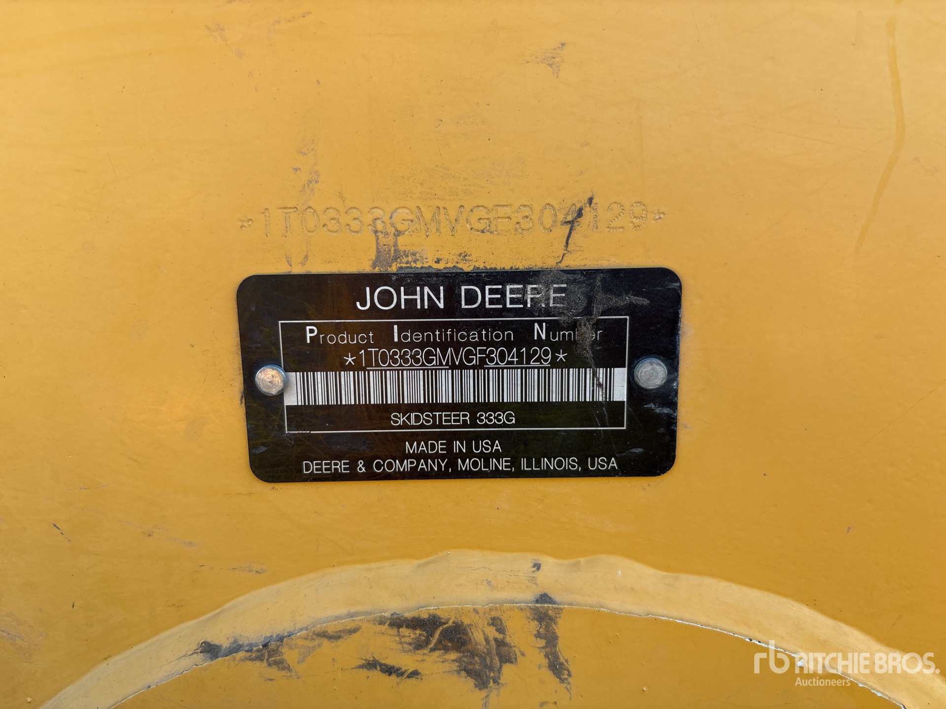 2016 John Deere 333