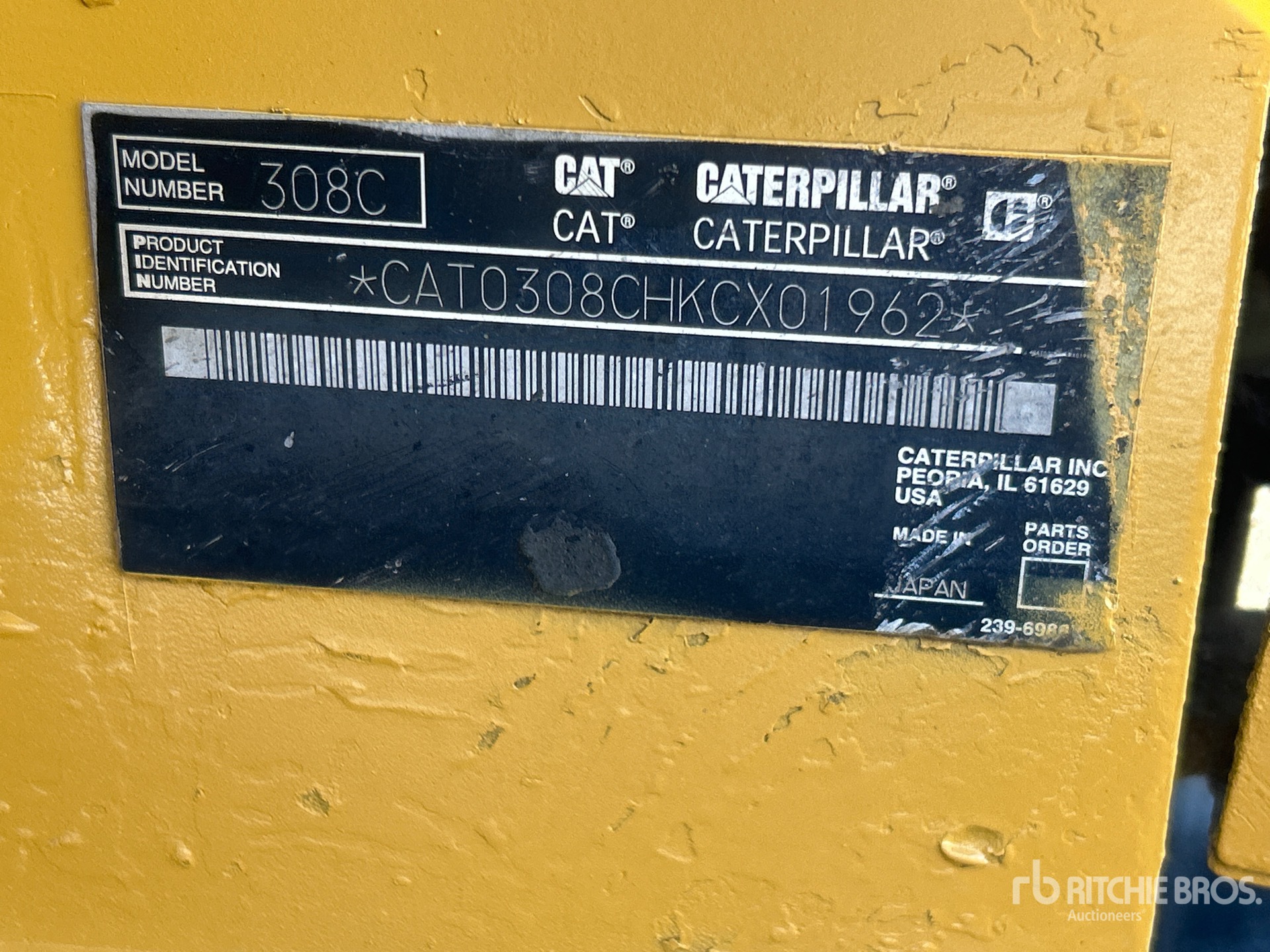 2007 Caterpillar 308C CR