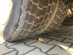 Underbody with Right Center Drive Tires