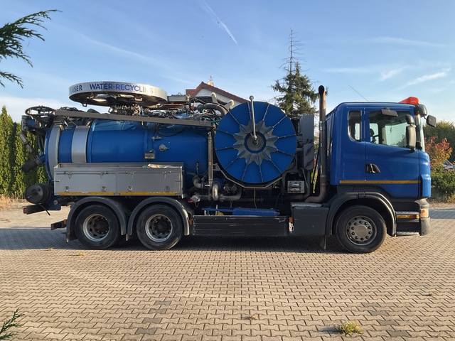 2007 Kaiser Aquastar on 2007 Scania R420 6x4 Crew Cab Vacuum Excavator Truck
