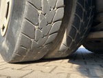 Underbody with Right Center Drive Tires