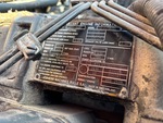 Engine with Emission Label