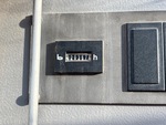 Upper Control Station with Hour Meter Reading