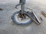 Crane Superstructure with Outrigger Pads