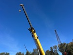 Crane Superstructure with Main Boom Sections