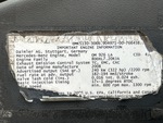 Upper Engine with Emission Certification Label