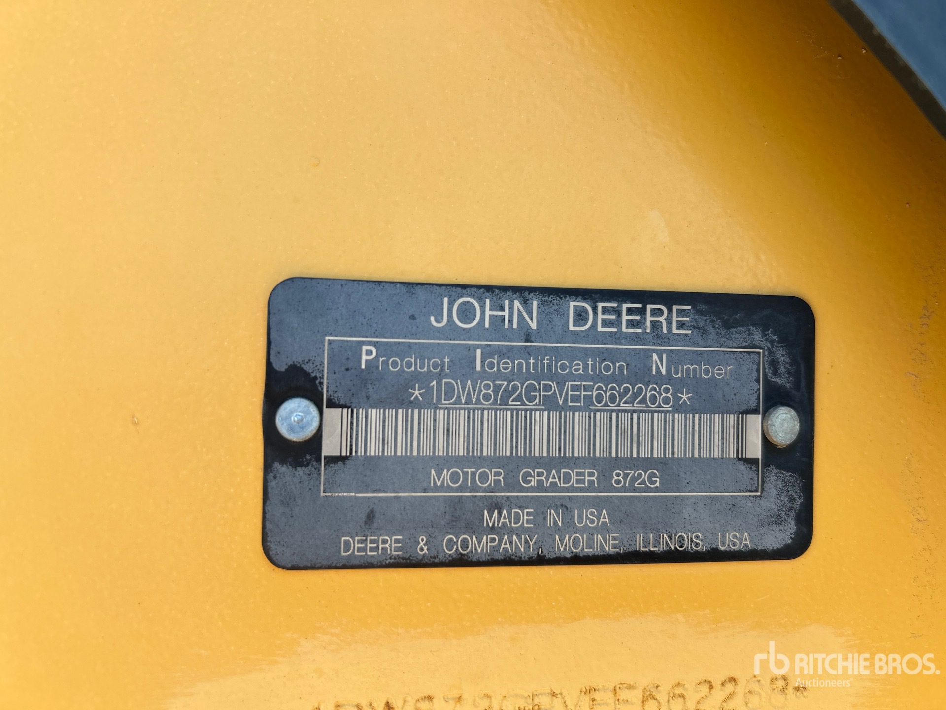 2014 John Deere 872G