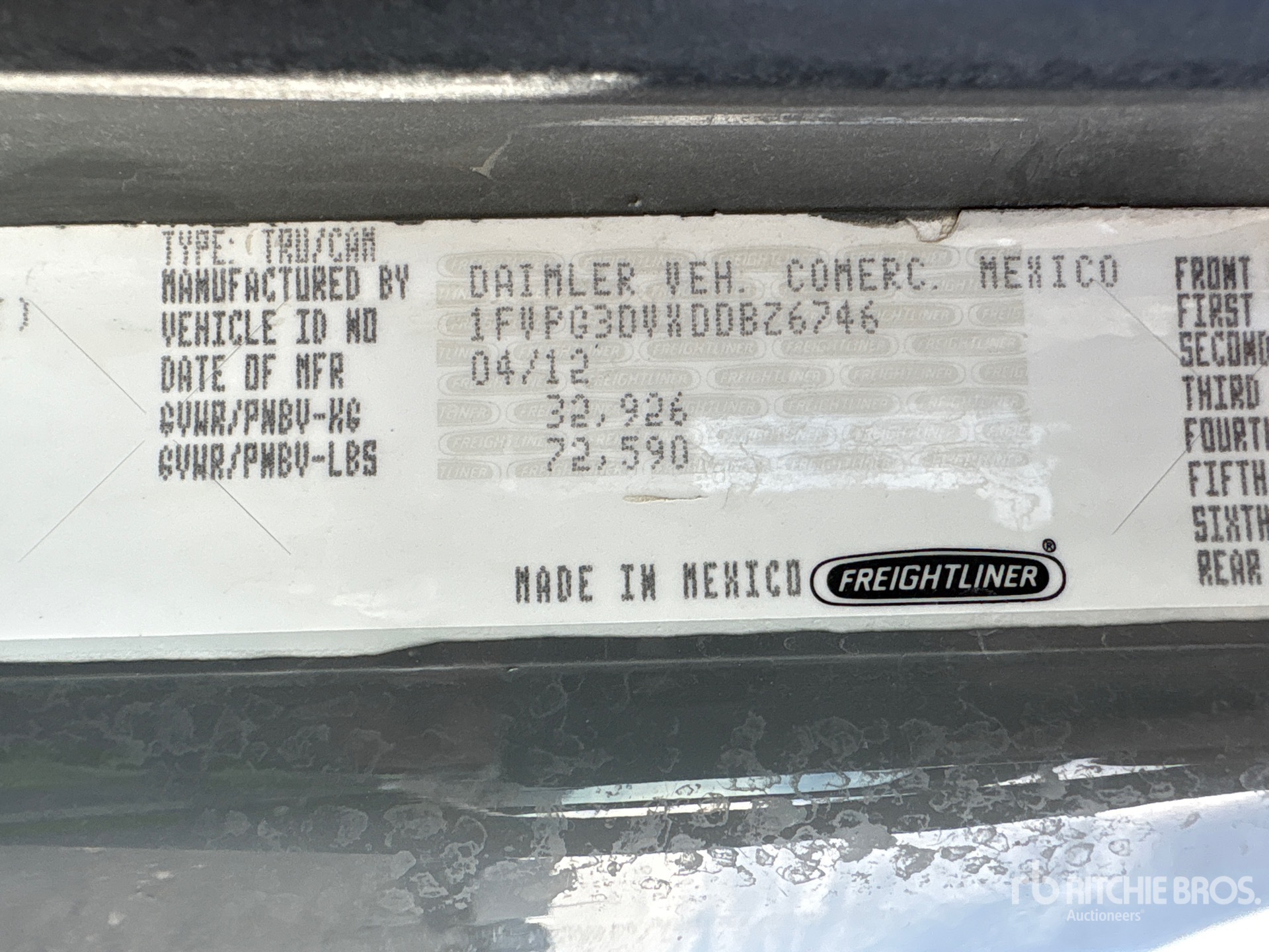 2013 Freightliner 114SD