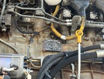 Upper Engine with Emission Certification Label
