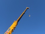Crane Superstructure with Main Boom Sections