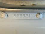 General Appearance with Frame Stamp Serial Number/VIN Photo