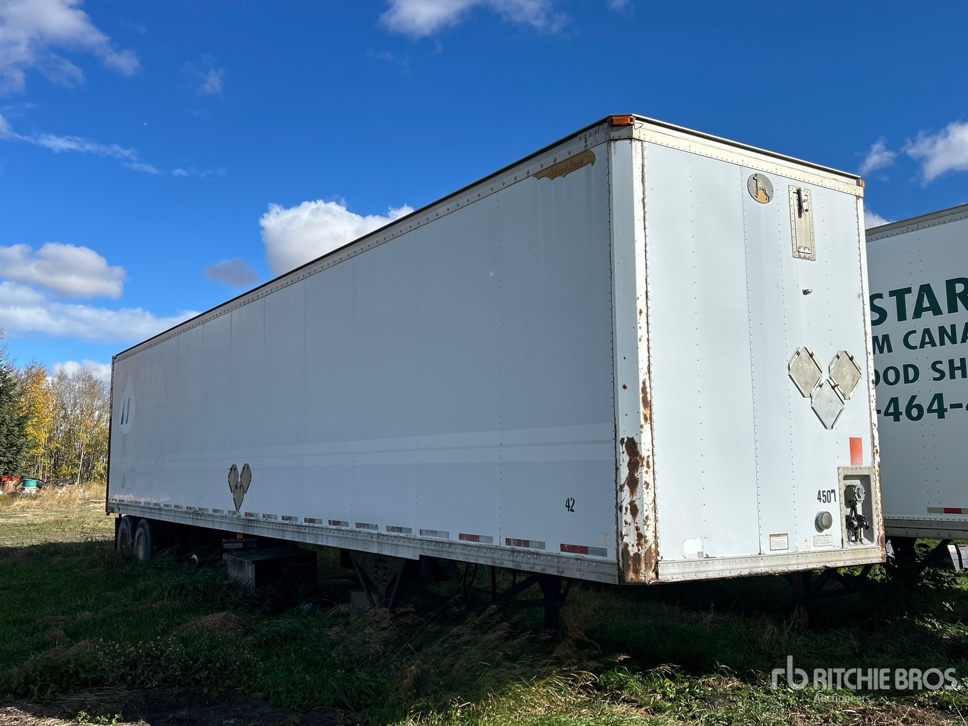 1995 Great Dane 48 ft T/A Wood Working