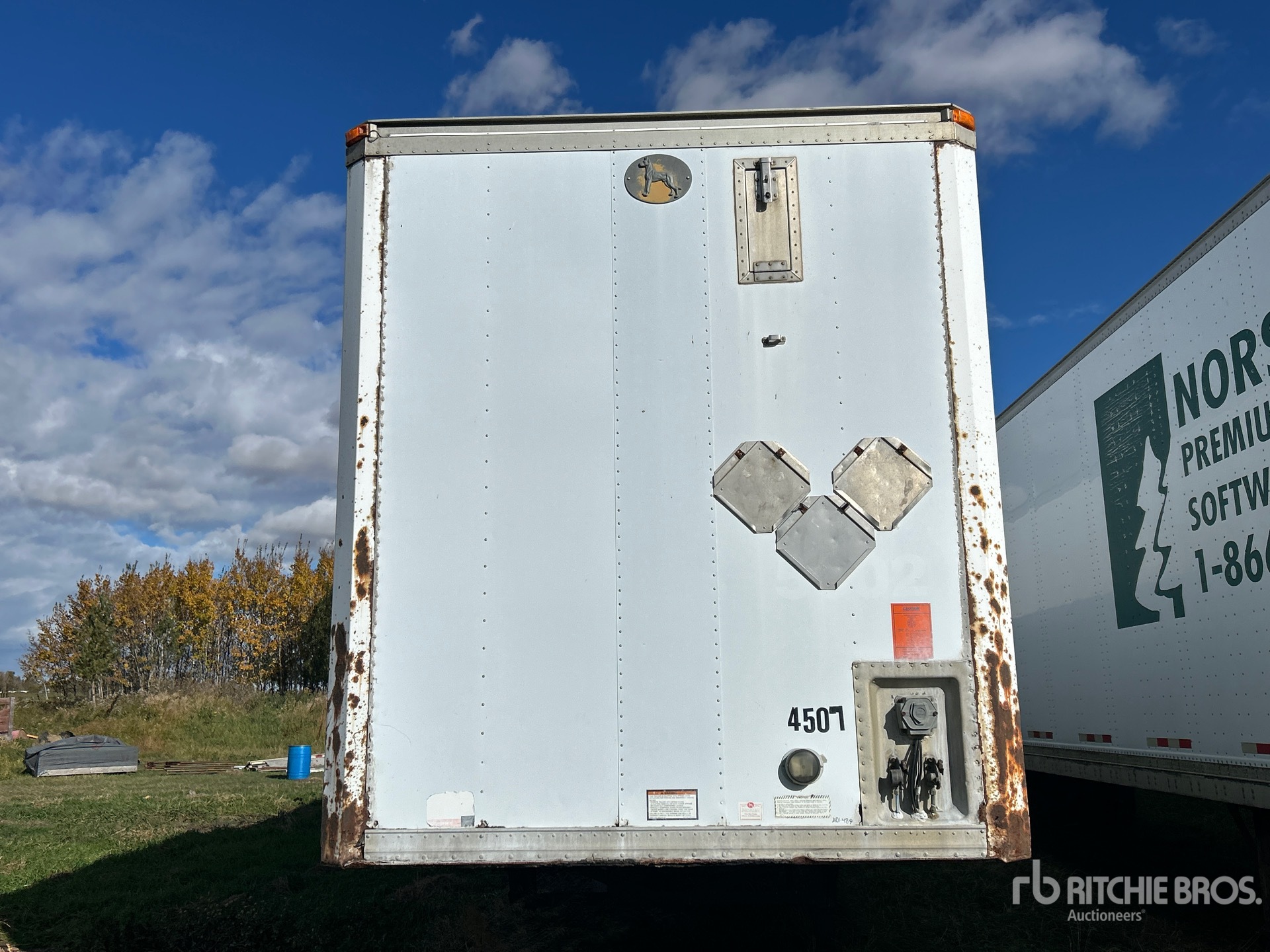 1995 Great Dane 48 ft T/A Wood Working