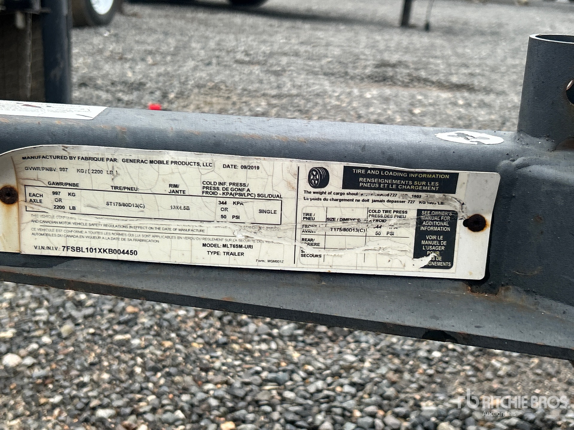 2019 Generac MLT6SM