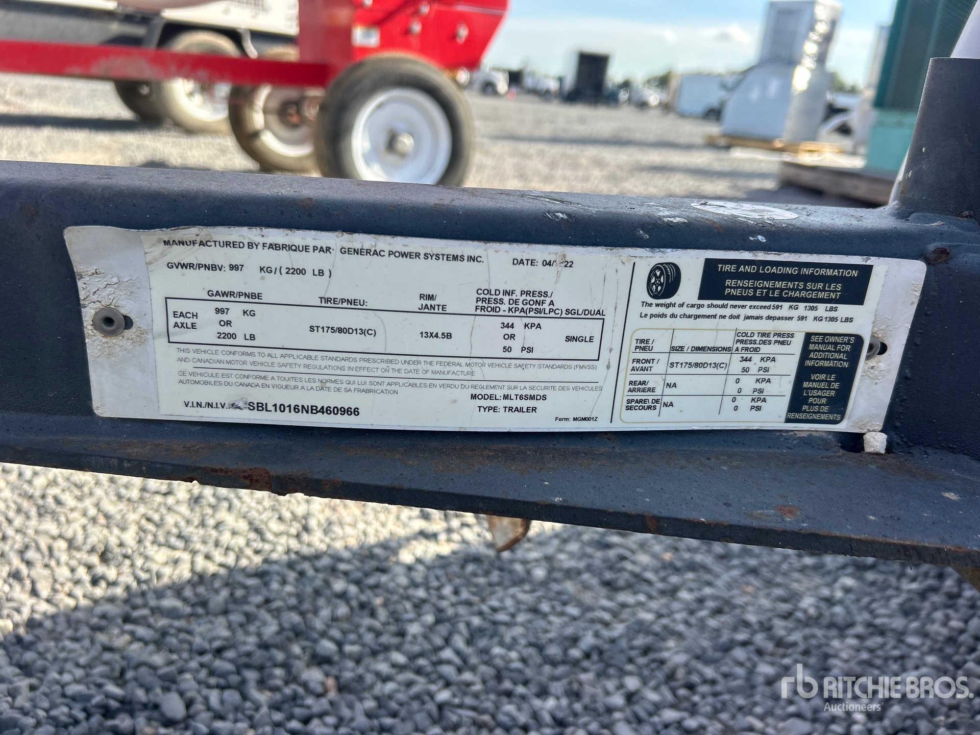 2022 Generac (INOPERABLE)