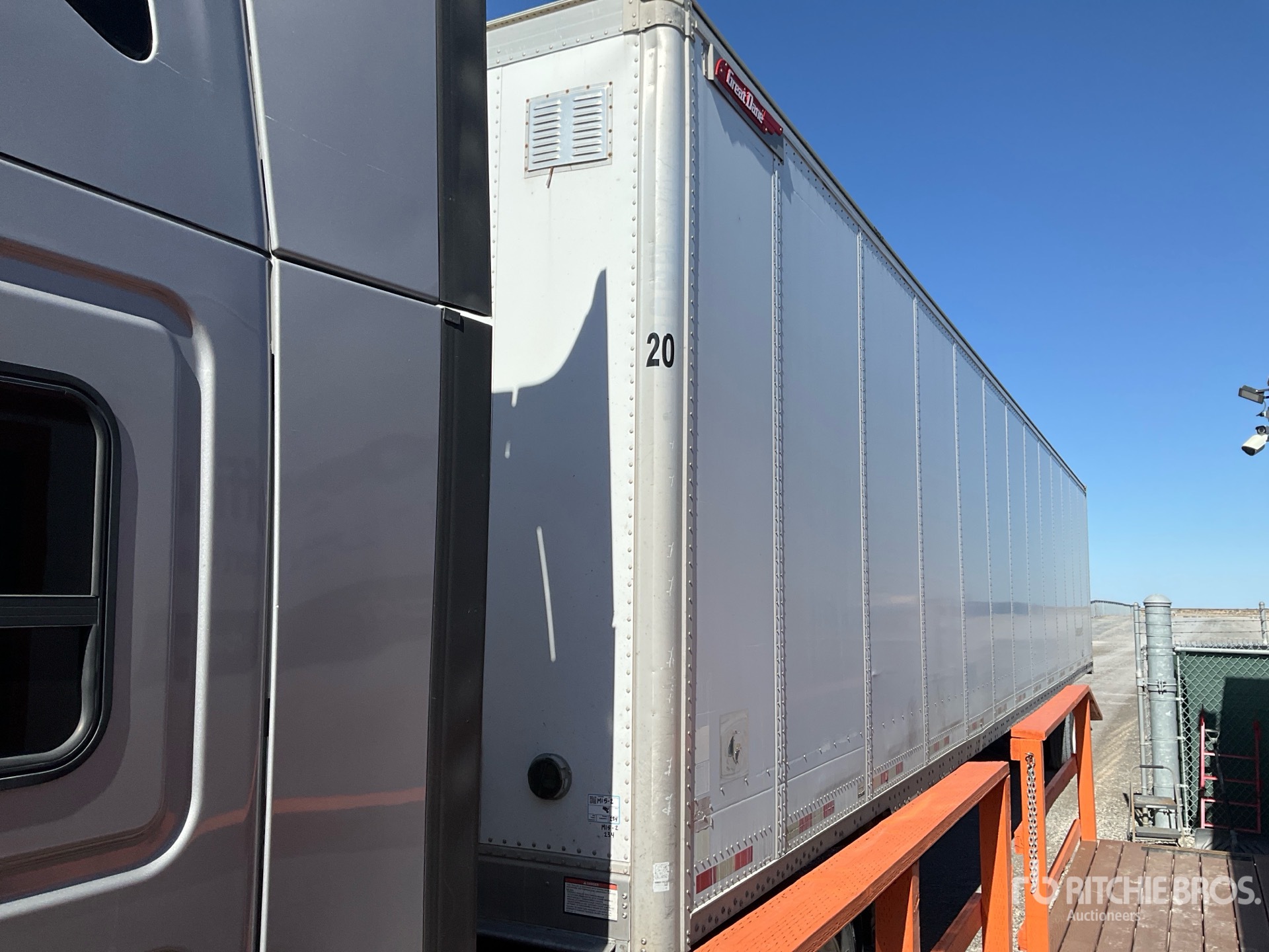 2015 Great Dane 53 FT T/A