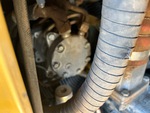 Engine with A/C Compressor