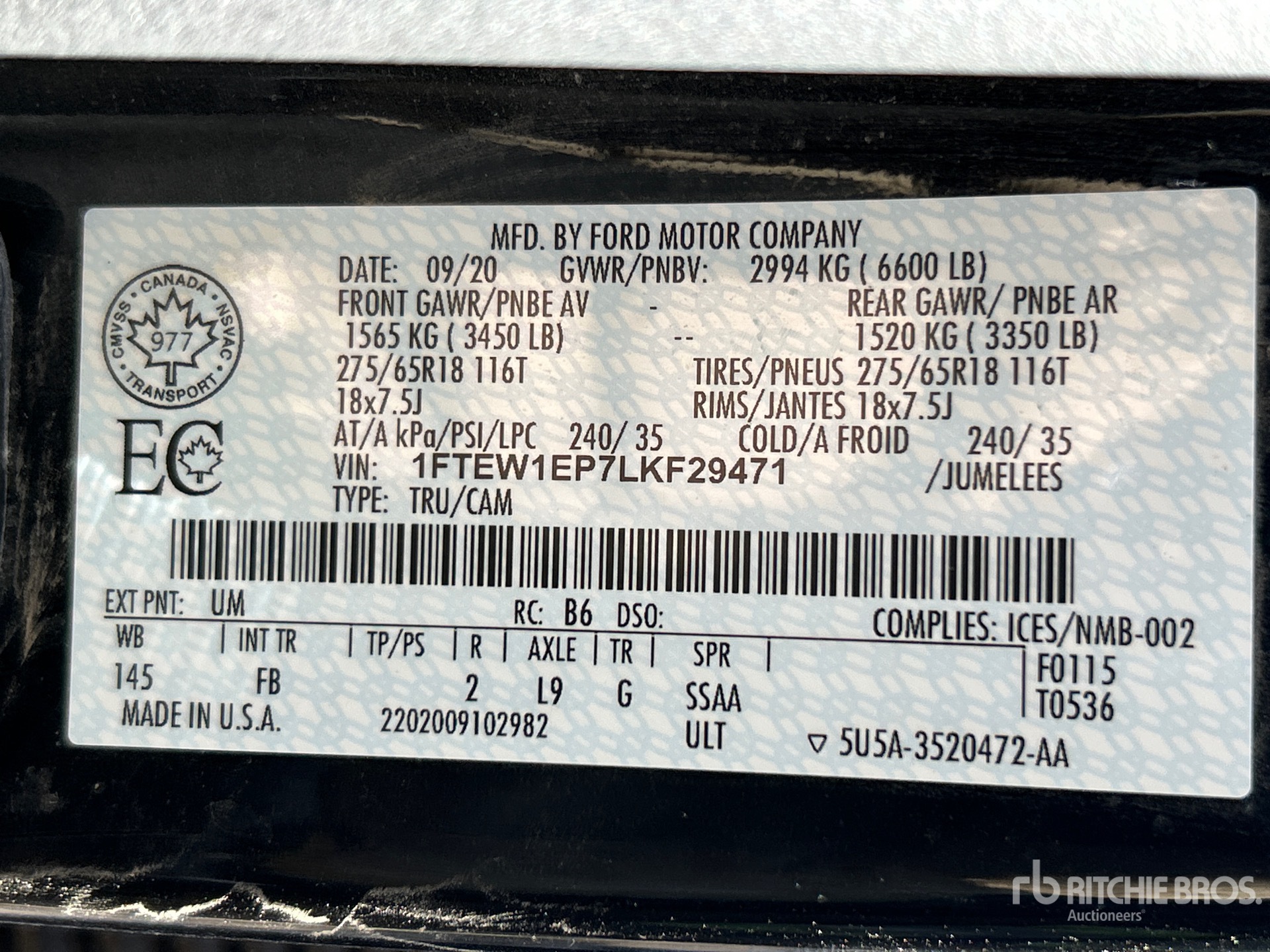 2020 Ford F-150