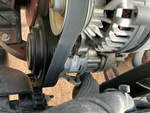 Motor with A/C Compressor