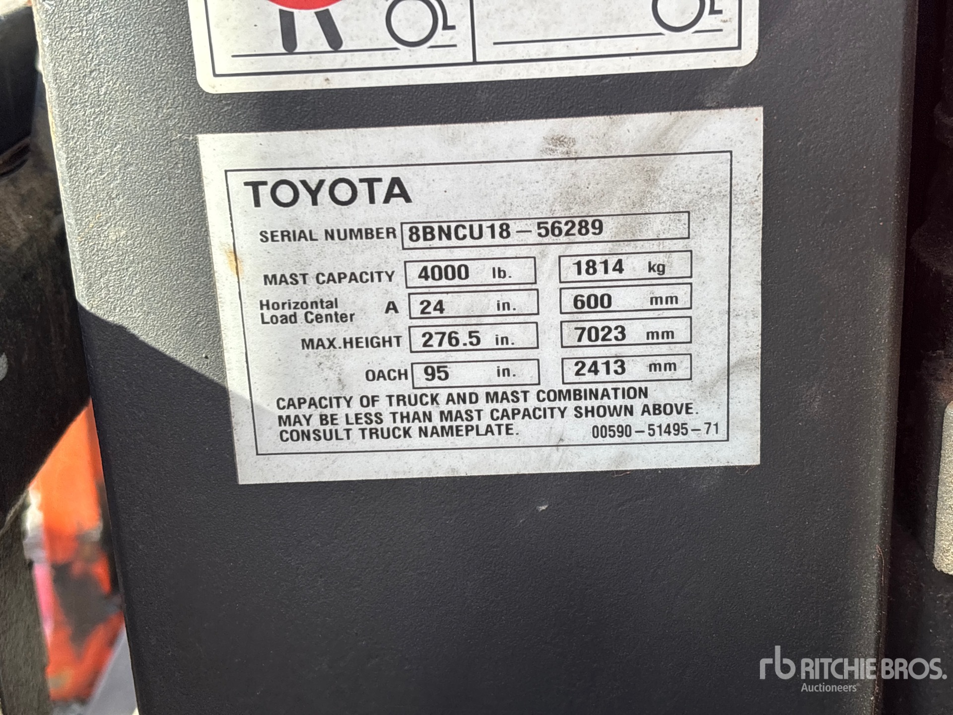 Toyota 8BNCU18
