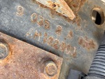 General Appearance with Frame Stamp Serial Number/VIN Photo